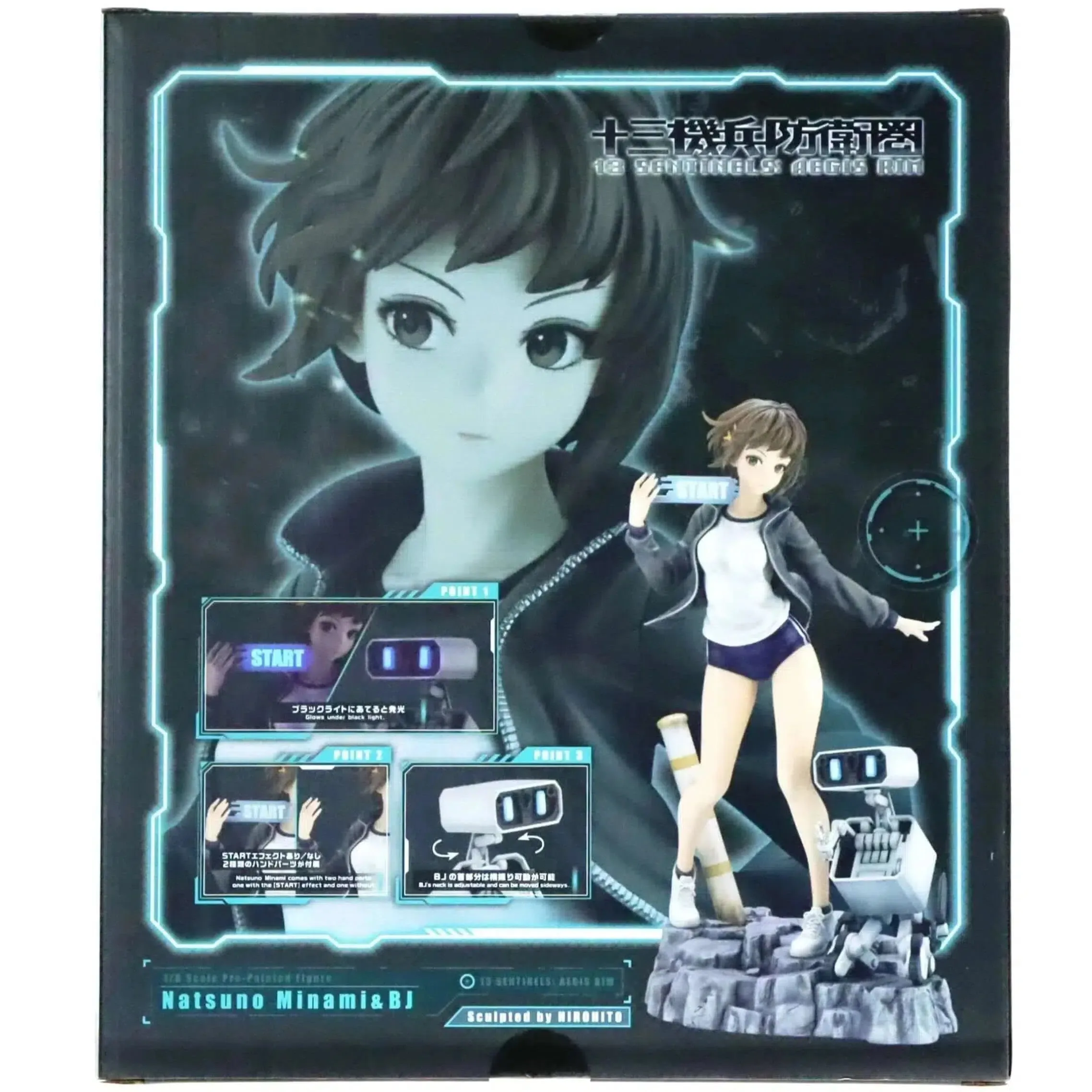 13 Sentinels: Aegis Rim - Natsuno Minami & BJ Figure - Kotobukiya - ArtFX J