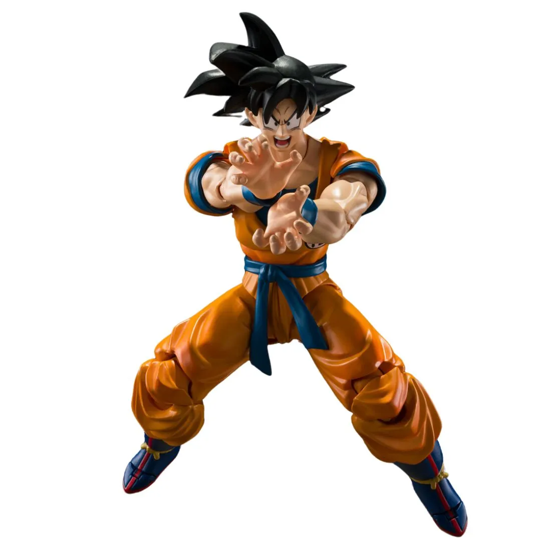 Dragon Ball Z Son Goku Super Hero S.H.Figuarts Action Figure Reissue By Tamashii Nations