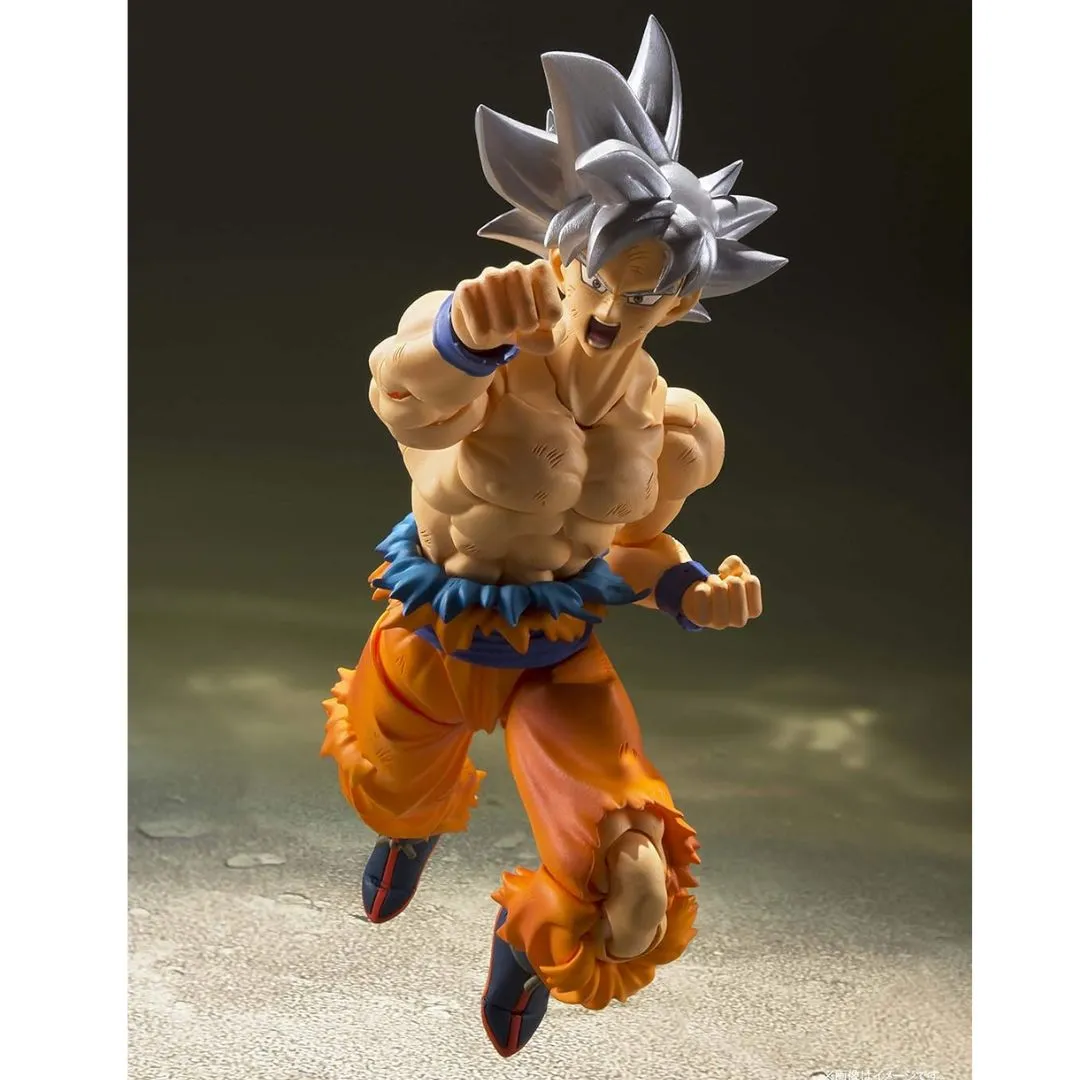 Dragon Ball Z Son Goku Ultra Instinct  S.H.Figuarts Action Figure Reissue By Tamashii Nations