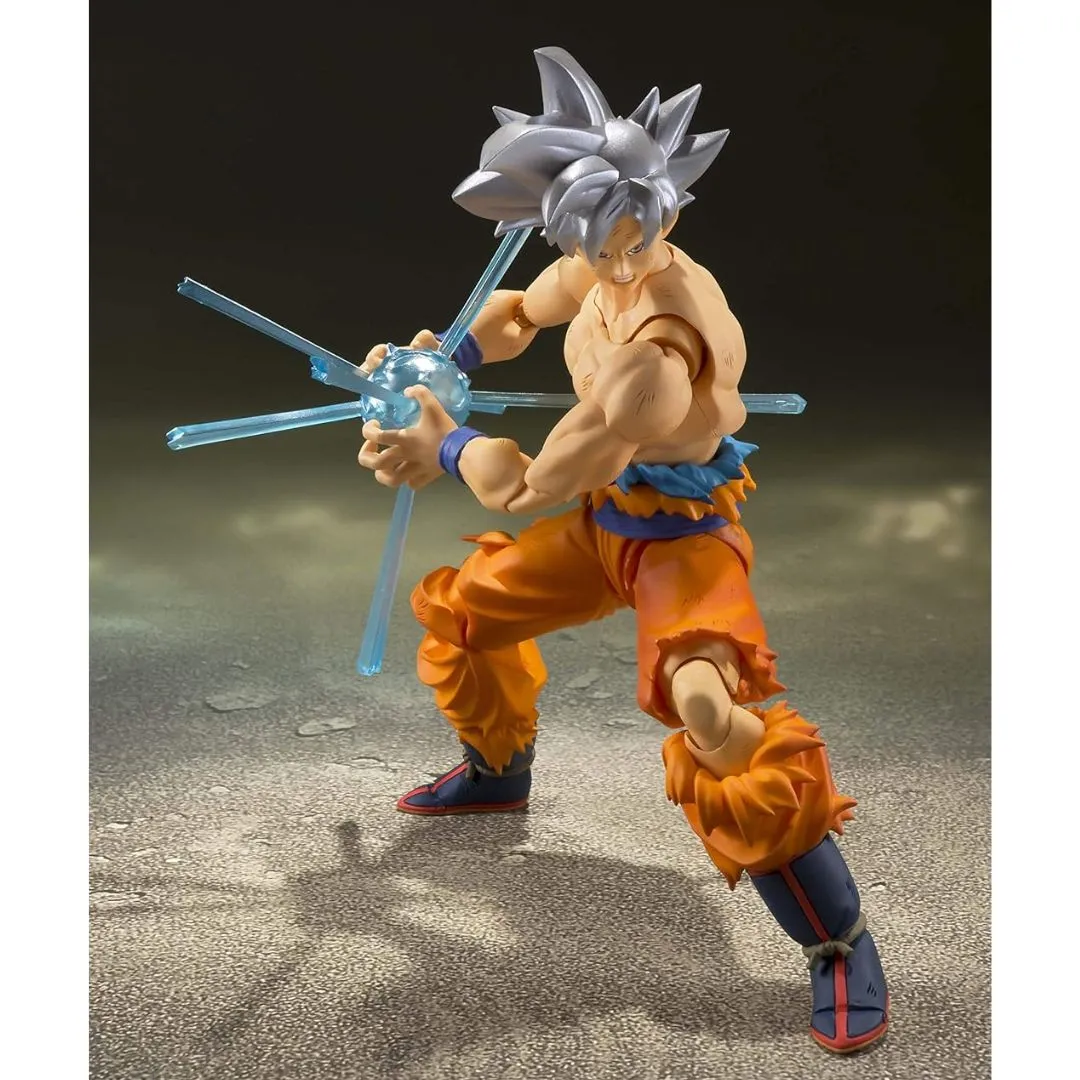 Dragon Ball Z Son Goku Ultra Instinct  S.H.Figuarts Action Figure Reissue By Tamashii Nations