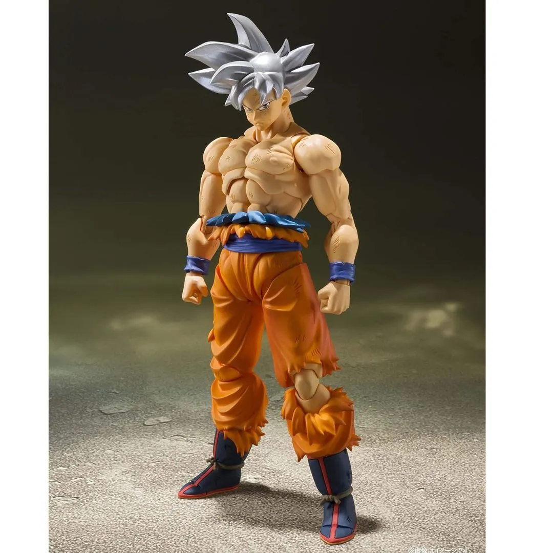 Dragon Ball Z Son Goku Ultra Instinct  S.H.Figuarts Action Figure Reissue By Tamashii Nations