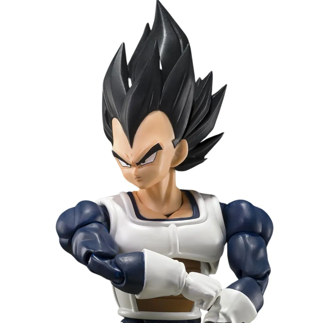 Dragon Ball Z Vegeta -Old Battle Clothes SH Figuarts Action Figure By Tamashii Nations