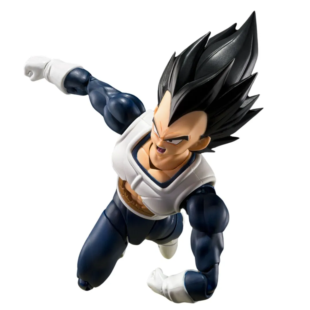 Dragon Ball Z Vegeta -Old Battle Clothes SH Figuarts Action Figure By Tamashii Nations