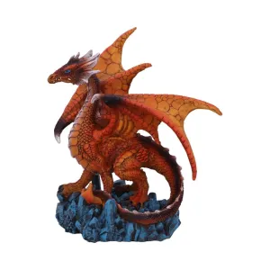 Ember Guard Orange Dragon Figurine 18.5cm