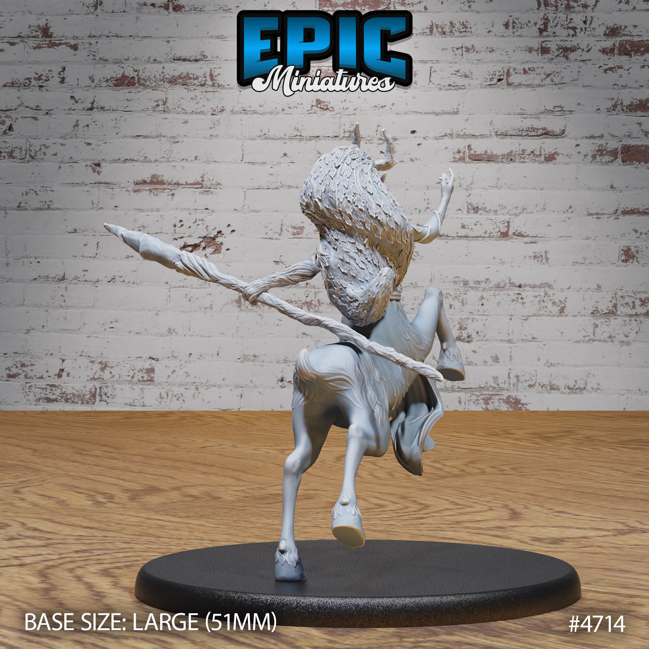 Epic Miniatures | Faun Druid | D&D Fantasy Tabletop Miniature