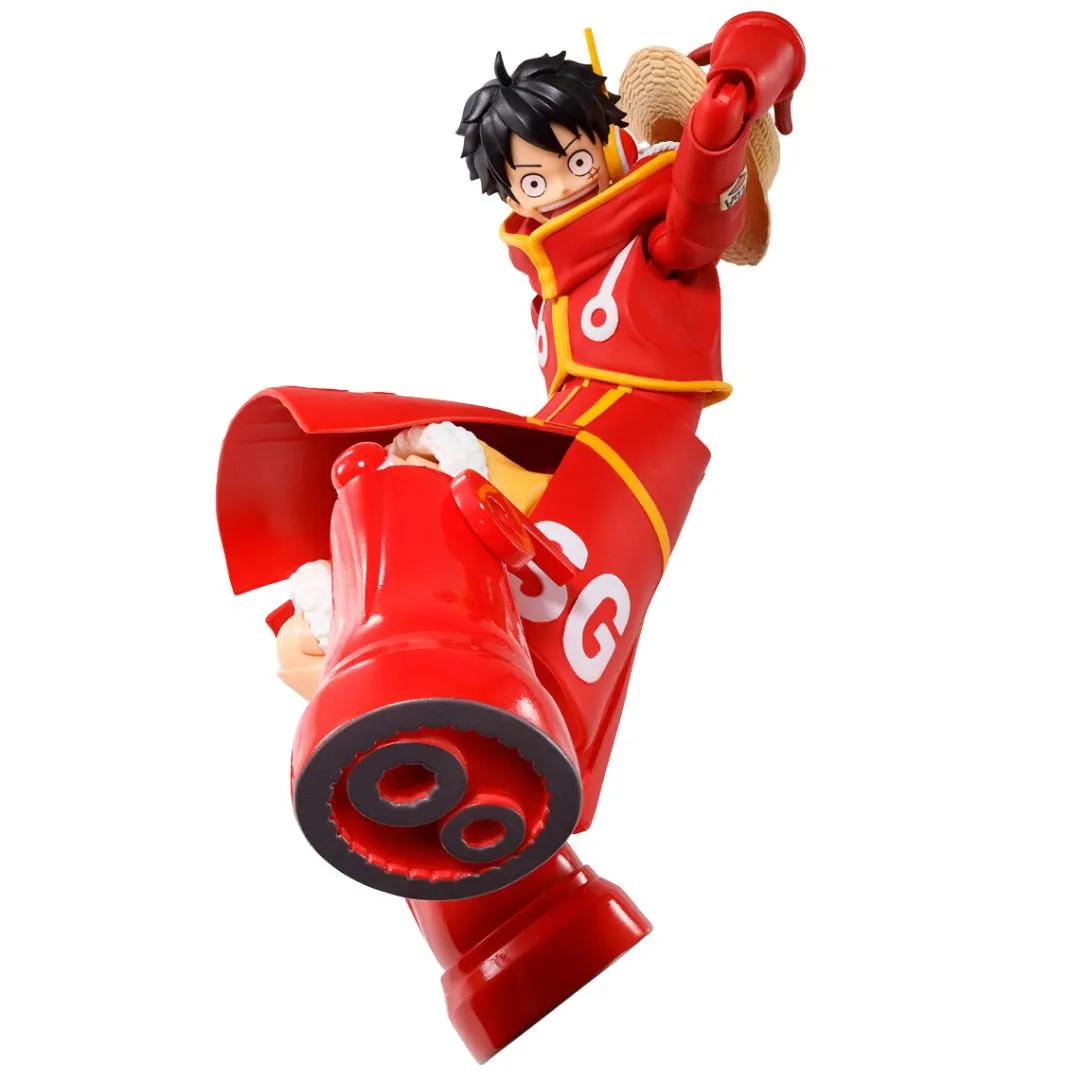 One Piece Monkey.D.Luffy -Future Island Egghead S.H. Figuarts By Tamashii Nations