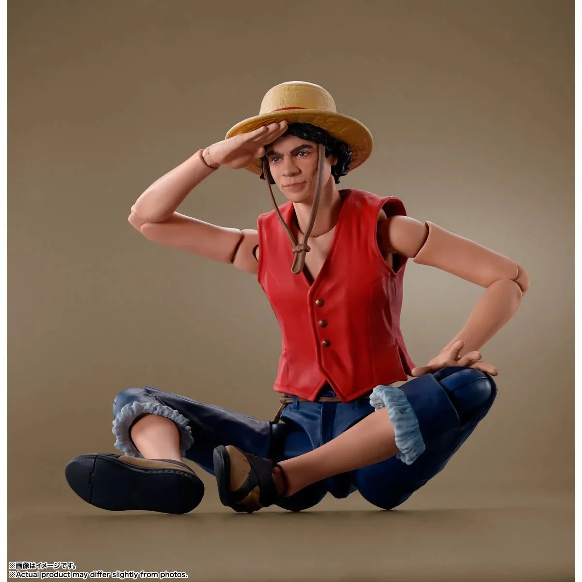 One Piece Netflix Monkey D. Luffy Figure by SH Figuarts