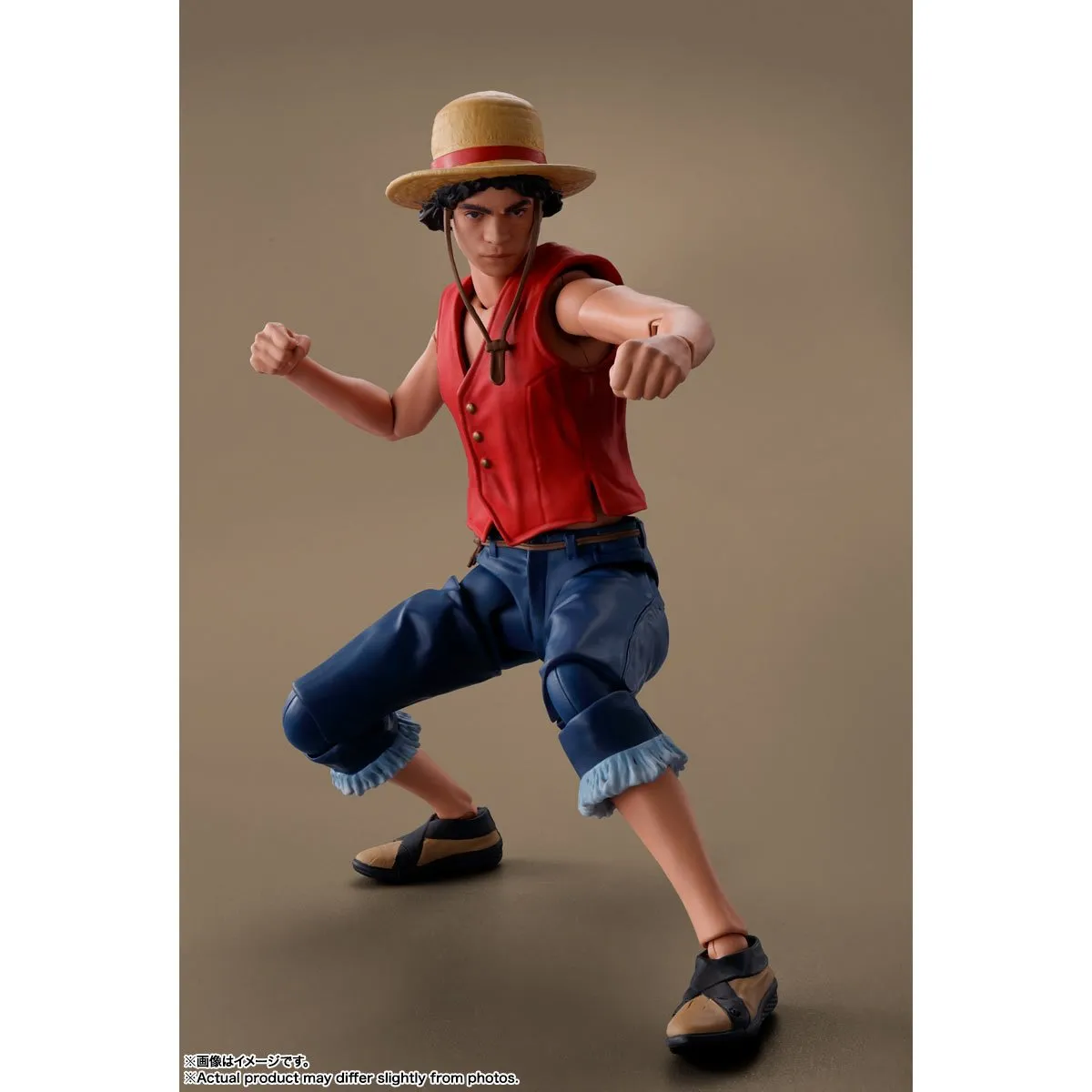 One Piece Netflix Monkey D. Luffy Figure by SH Figuarts