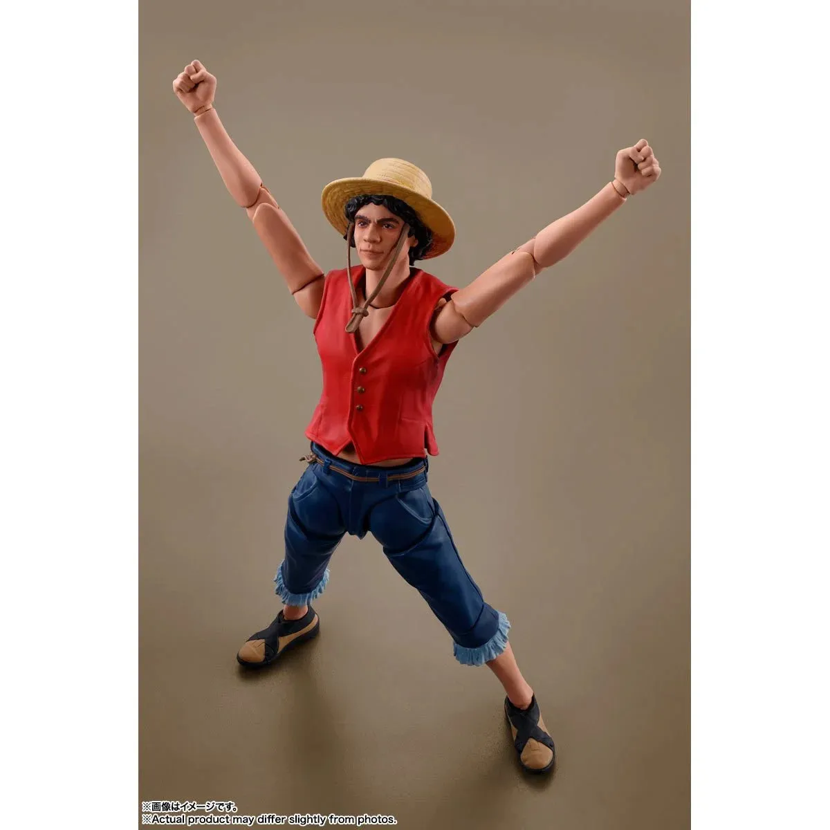 One Piece Netflix Monkey D. Luffy Figure by SH Figuarts