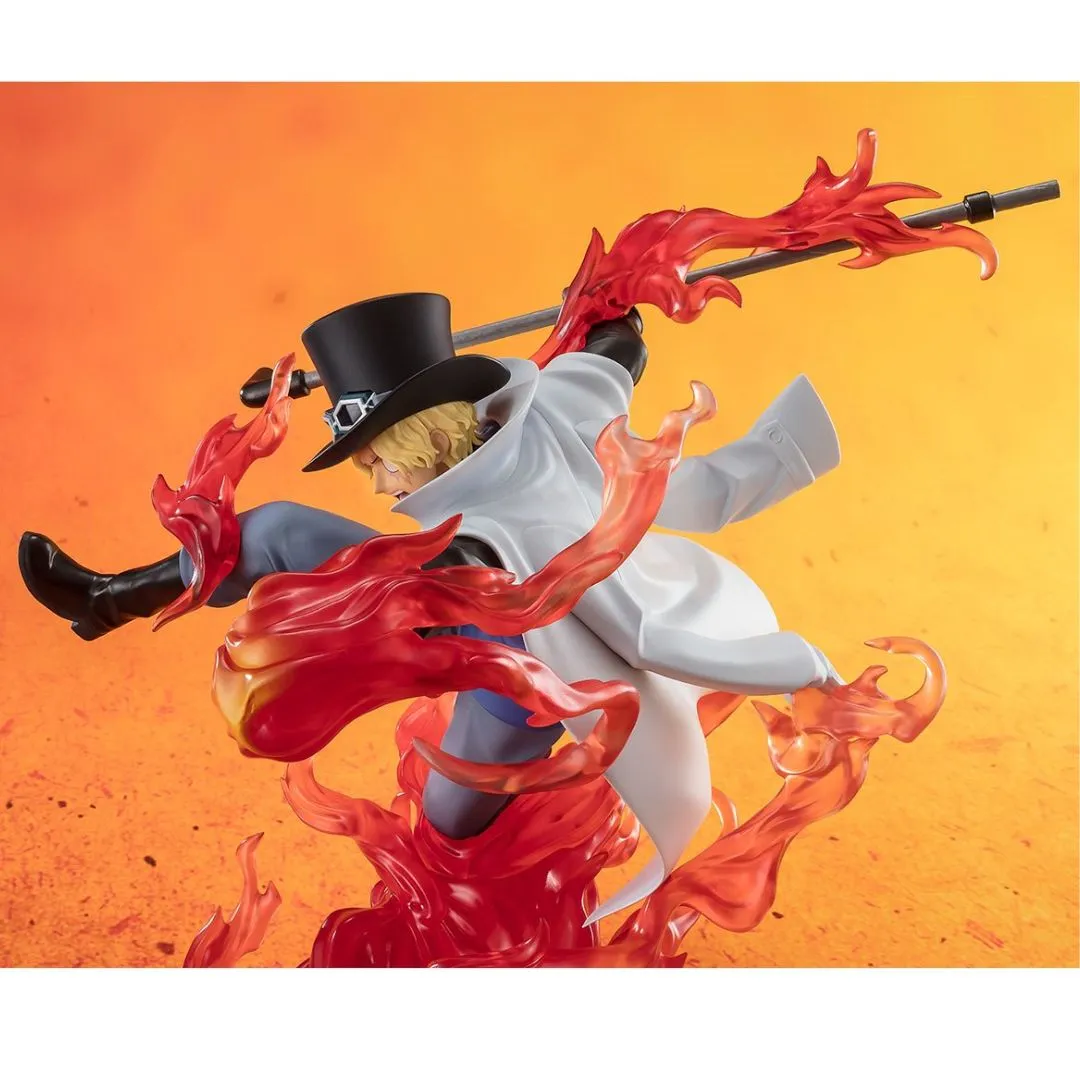 One Piece Sabo -Fire Fist Rook CheckFiguartszero [Extra Battle] By Tamashii Nations