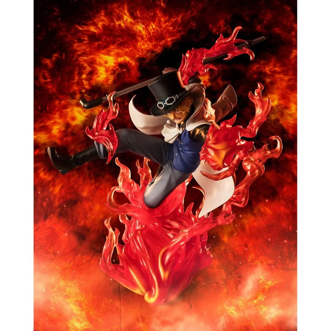 One Piece Sabo -Fire Fist Rook CheckFiguartszero [Extra Battle] By Tamashii Nations