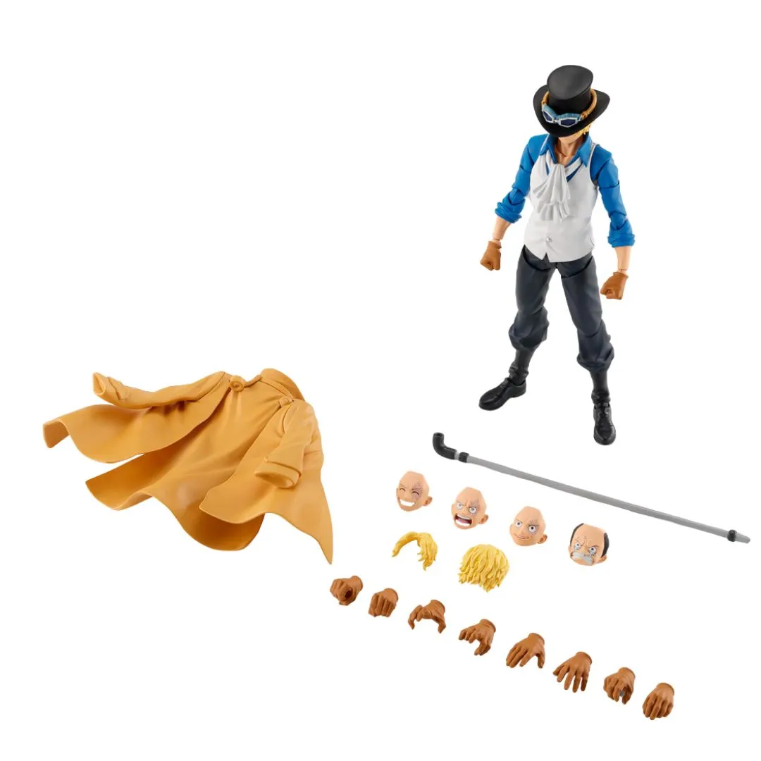 One Piece Sabo Revolutionary Army Chief Of Staf S.H.Figuarts Action Figure- By Tamashii Nations