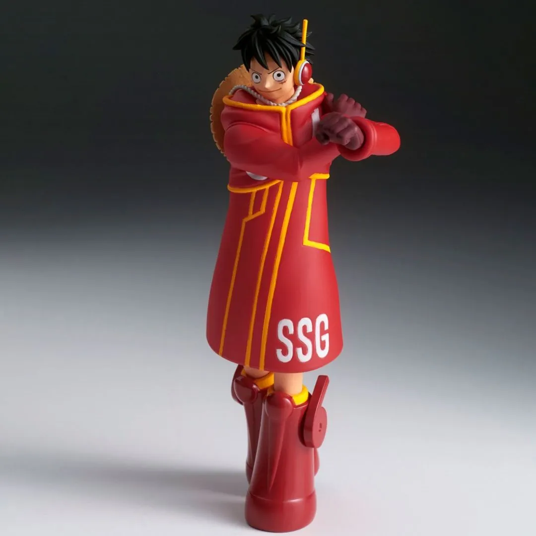 One Piece The Shukko - Monkey.D.Luffy - Ver.Egg Head Figure By Banpresto