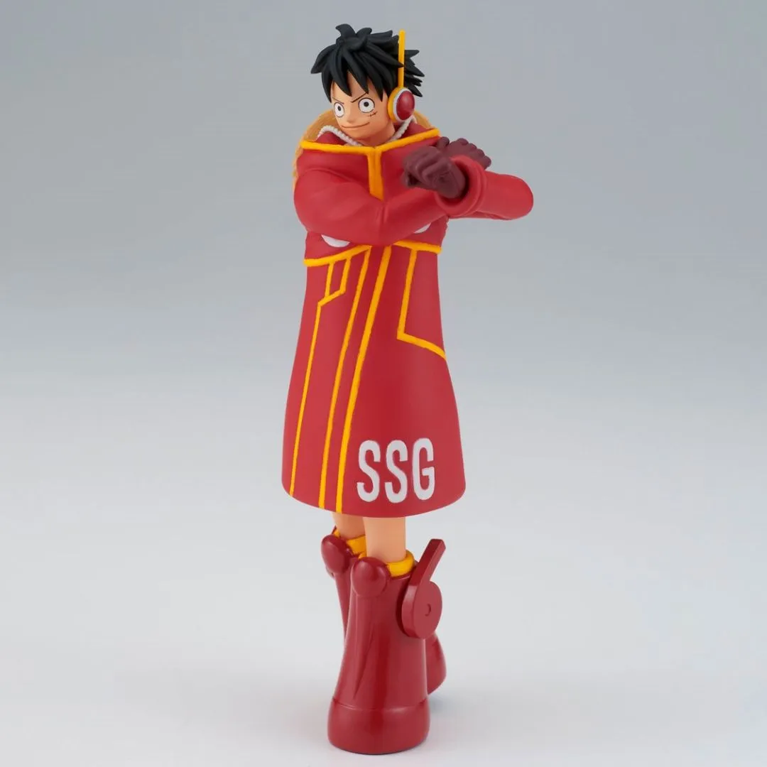 One Piece The Shukko - Monkey.D.Luffy - Ver.Egg Head Figure By Banpresto