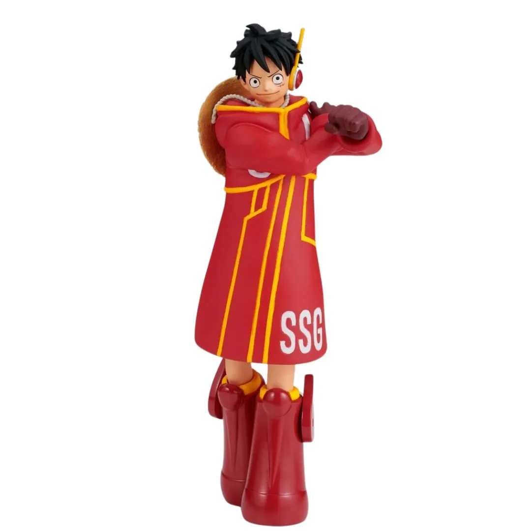 One Piece The Shukko - Monkey.D.Luffy - Ver.Egg Head Figure By Banpresto