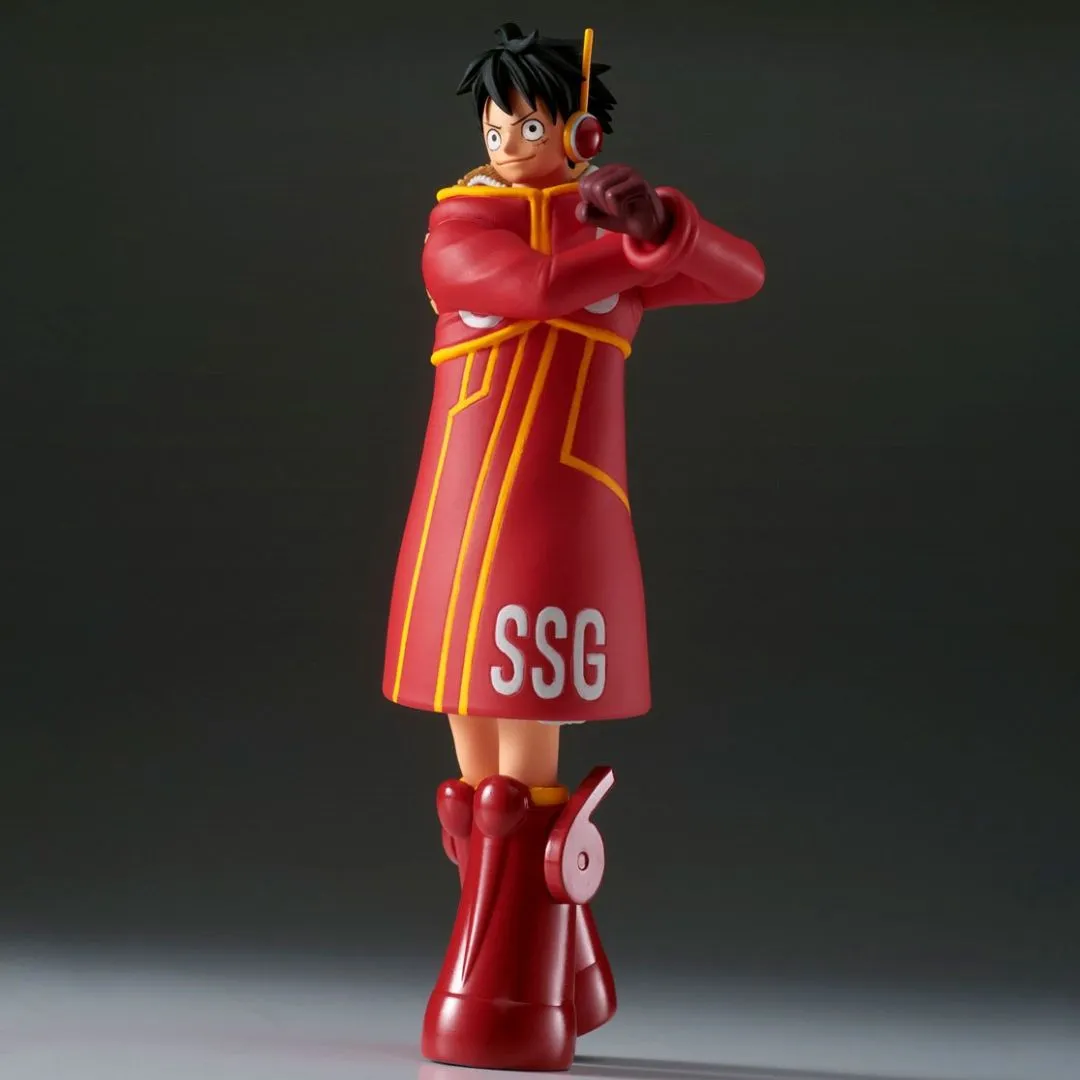 One Piece The Shukko - Monkey.D.Luffy - Ver.Egg Head Figure By Banpresto