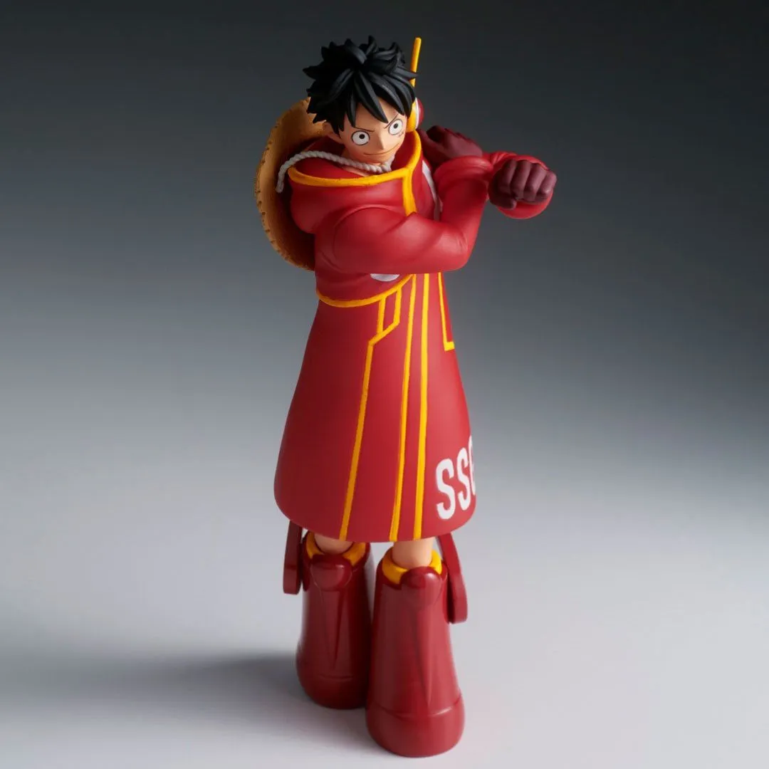 One Piece The Shukko - Monkey.D.Luffy - Ver.Egg Head Figure By Banpresto