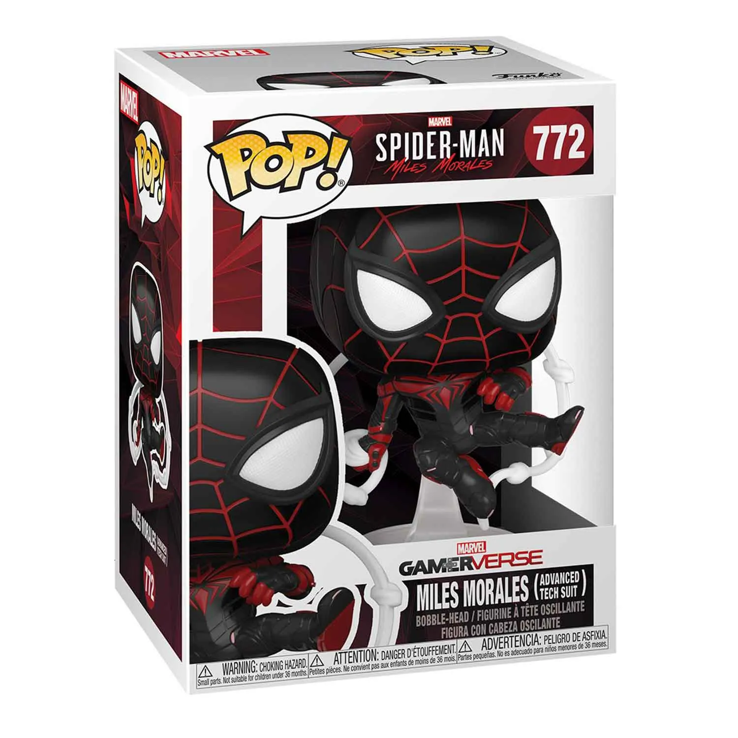 Spider-Man Miles Morales Game Advanced Tech Suit Funko Pop! Collectible Figure